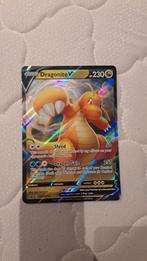 Dragonite V - Basic Pokémon Kaart, Ophalen of Verzenden, Zo goed als nieuw, Losse kaart, Foil
