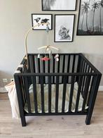 Kinderbox + boxkleed + boxmobiel, Ophalen, Gebruikt, Vierkant, Boxkleed