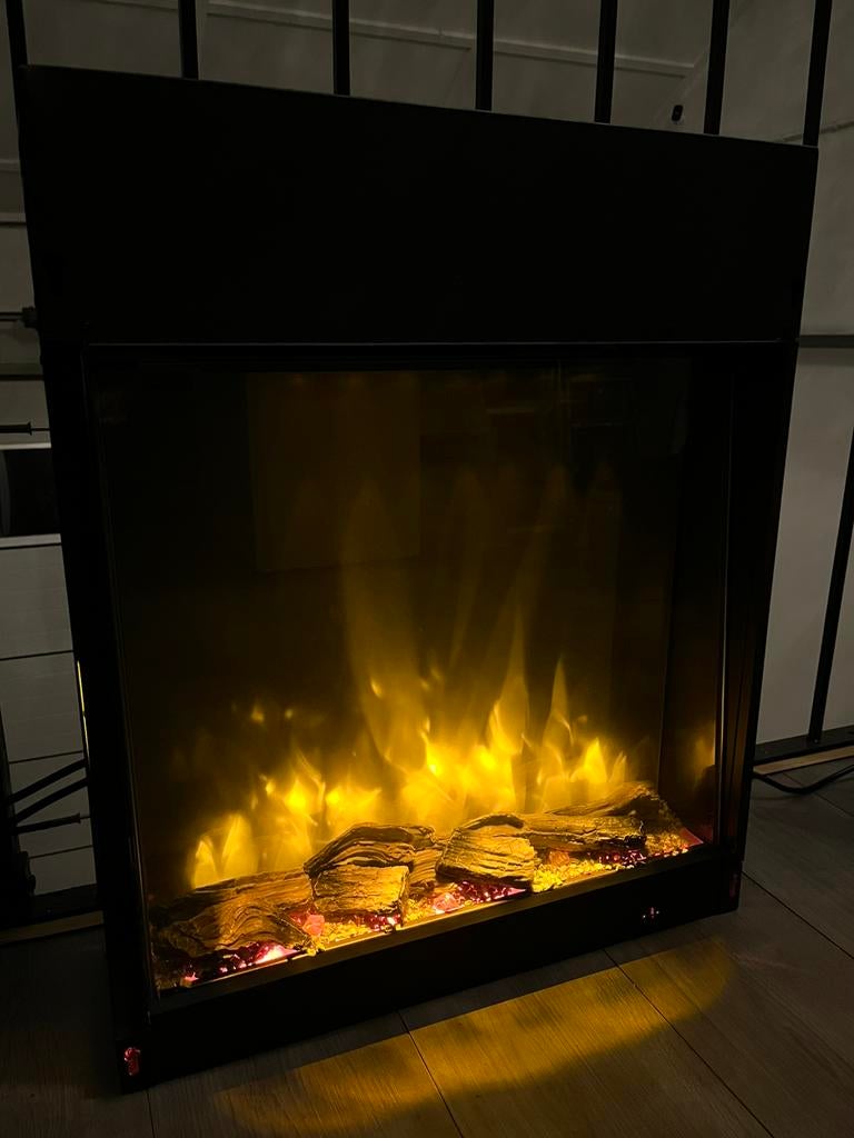 Elektrisch haardvuur/kachel, Charlton & Jenrick Luminosa 62, Ophalen, Zo goed als nieuw, Vrijstaande haard, Elektrische haard