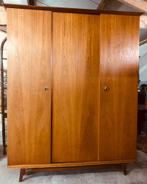 Vintage kledingkast teak hout | Jaren 60 | Retro Kast, Ophalen, Vintage, retro, Gebruikt, 100 tot 150 cm