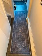 Blauwe Vintage Loper - 80x300 cm, Huis en Inrichting, Ophalen, Blauw, Vintage, 200 cm of meer