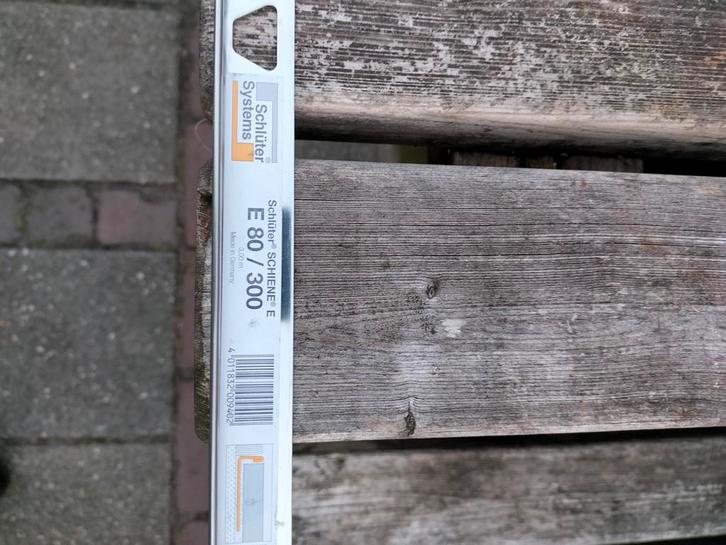 Schlüter E Tegelprofiel RVS - Diverse Lengtes, Doe-het-zelf en Verbouw, Tegels, Nieuw, Overige typen, Overige materialen, Ophalen
