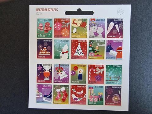 2014 Vel V3236-3255 Decemberzegels. Postfris., Postzegels en Munten, Postzegels | Nederland, Postfris, Na 1940, Ophalen of Verzenden