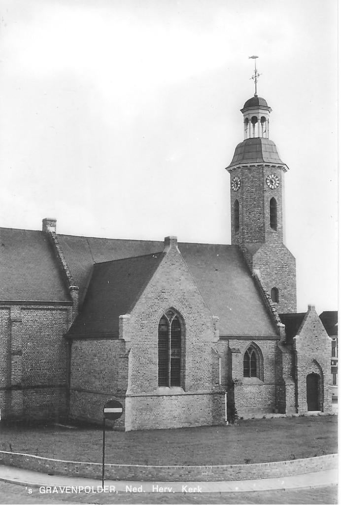 's Gravenpolder  Ned Herv. Kerk., Ophalen of Verzenden, 1960 tot 1980, Ongelopen, Zeeland