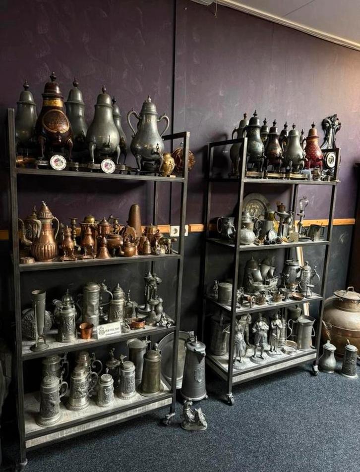 Direct geld voor oud tin & siertin – snelle afhandeling!, Antiek en Kunst, Antiek | Tin, Ophalen of Verzenden