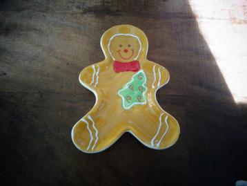 Schaaltje peperkoekmannetje, nieuw. beschikbaar voor biedingen