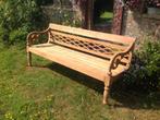 stationsbank 200cm teak, 4301rp, Teakhout, Nieuw, Indonesia import