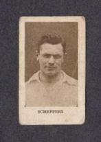 Voetbalplaatje Scheffers Schiedam HDVS 1931 (143), Ophalen of Verzenden