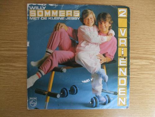 WILLY SOMMERS    TWEE VRIENDEN / DANK VOOR 'T SAMENZIJN, Cd's en Dvd's, Vinyl Singles, Zo goed als nieuw, Single, Nederlandstalig