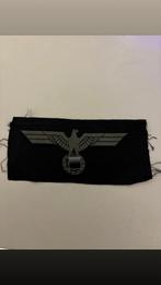 Origineel Panzer Embleem, Ophalen of Verzenden, Landmacht, Duitsland, Embleem of Badge