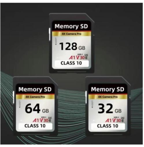Memory Card U3 High Speed 128GB 64GB 32GB Memory Card NEW!, Audio, Tv en Foto, Fotografie | Geheugenkaarten, Nieuw, 64 GB, Fotocamera