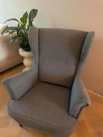 Grijze IKEA Strandmon Fauteuil, Huis en Inrichting, Fauteuils, Ophalen, Zo goed als nieuw, Stof, 75 tot 100 cm