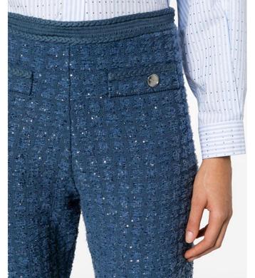 Sandro tweed broek pantalon pants pailletten 36 S nieuw beschikbaar voor biedingen