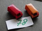 N-spoor: set 78: Wiking, 2 Volkswagen bussen., Overige merken, Gelijkstroom of Wisselstroom, Brug, Tunnel of Gebouw, Ophalen of Verzenden