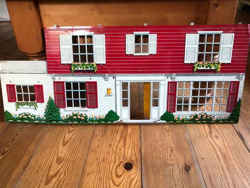 Speciale uitvoering van een Marx poppenhuis Jaren 60, Verzamelen, Poppenhuizen en Toebehoren, Gebruikt, Poppenhuis, Ophalen of Verzenden