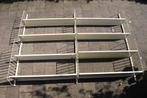 Groot vintage metalen wandrek, Huis en Inrichting, Woonaccessoires | Wandplanken en Boekenplanken, Ophalen, Gebruikt, Nvt, Nvt