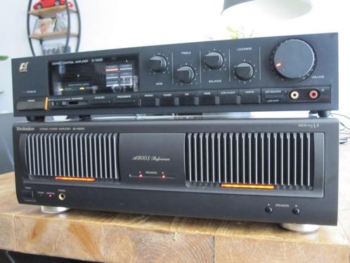 Zeer mooie Technics/Sansui HiFi stereo set met Pre/Power amp, Audio, Tv en Foto, Stereo-sets, Tuner of Radio, Overige merken, Losse componenten