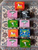 Snoopy Blikjes - Set van 9, Ophalen of Verzenden, Overige figuren, Gebruikt, Overige typen
