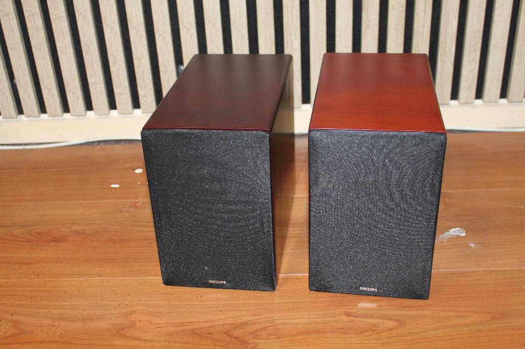 Philips MCM 772 boekenplank speakertjes, Audio, Tv en Foto, Luidsprekers, Philips, Gebruikt, Ophalen of Verzenden, Minder dan 60 watt