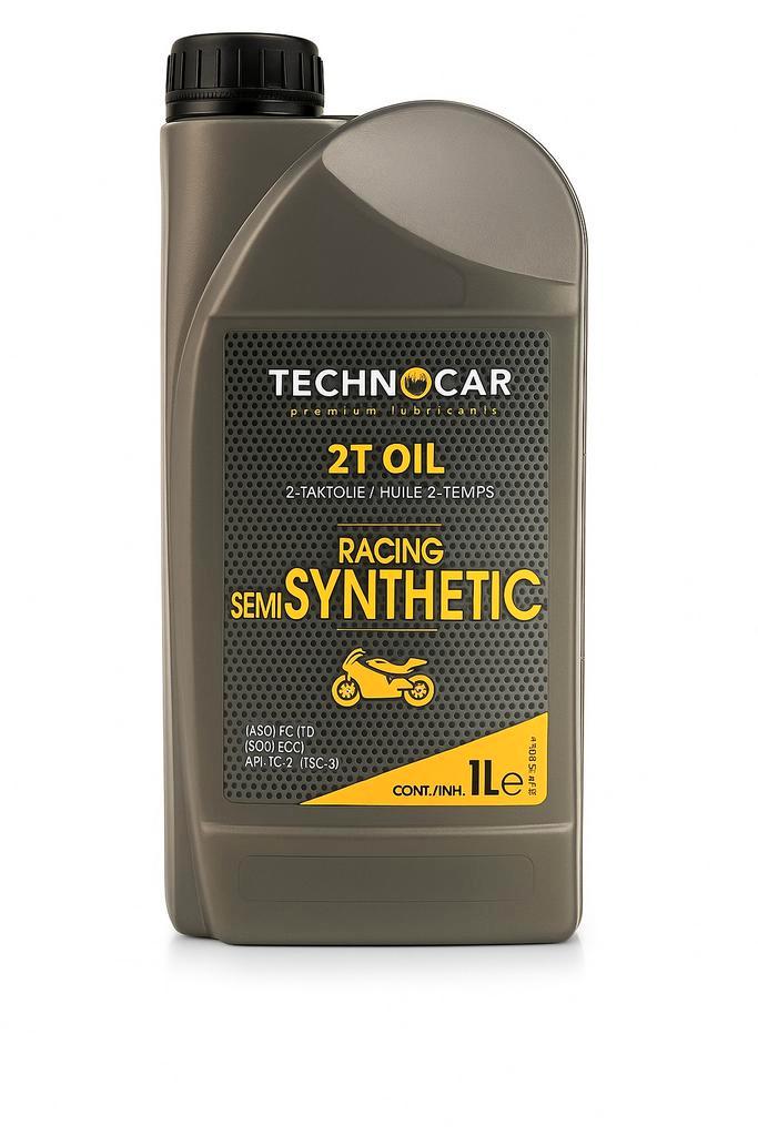 Technocar 2T Olie Semi-Synthetisch Racing - 1 Liter, Auto diversen, Onderhoudsmiddelen, Ophalen of Verzenden