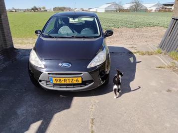 Ford Ka 1.2 69pk 2011 Zwart nw apk nap airco beschikbaar voor biedingen