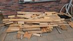 Rest hout van overkapping, gratis af te halen., Tuin en Terras, Haardhout, Minder dan 3 m³, Ophalen, Overige houtsoorten, Blokken