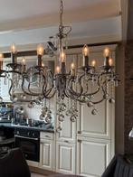Kristalle hanglamp 12 armig, Huis en Inrichting, Lampen | Hanglampen, Ophalen of Verzenden, Zo goed als nieuw, Metaal, 75 cm of meer