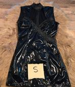 Lak jurk, Kleding | Dames, Gelegenheidskleding, Verzenden, Nieuw, Zwart, Galajurk