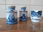 Delfts Blauw peper en zout stel, melkkannetje, Ophalen
