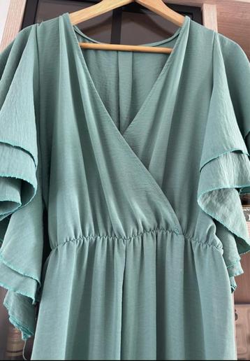 Turqoise uniek jumpsuit maat 38 elegant elverig elegant beschikbaar voor biedingen