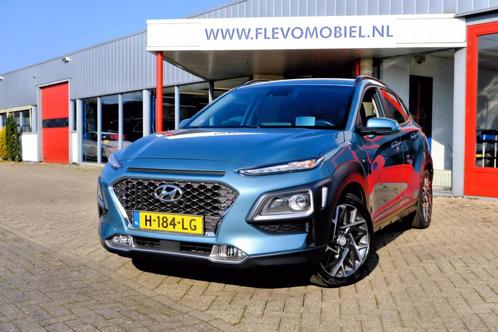Hyundai Kona 1.6 GDI HEV Premium Aut. Leder|1e Eig|Navi|HUD|, Auto's, Hyundai, Bedrijf, Te koop, Kona, ABS, Achteruitrijcamera