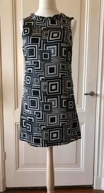 Nieuwe korte jurk, blokmotief in zwart, grijs, wit, maat 38, Kleding | Dames, Jurken, Maat 38/40 (M), Nieuw, Ophalen of Verzenden