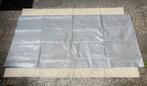 Tenttapijt Beige 240 x 162 cm  | Worteldoek Grijs 500x125 cm, Ophalen, Gebruikt