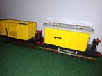 2X Playmobil 4102 LGB Trein / Wagon, Ophalen of Verzenden, Gebruikt, Los playmobil