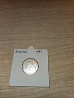 Zilveren halve gulden 1922 - Wilhelmina, Postzegels en Munten, Munten | Nederland, ½ gulden, Zilver, Ophalen of Verzenden, Koningin Wilhelmina