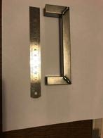 Handgrepen RVS, knoppen en scharnieren, Doe-het-zelf en Verbouw, Hang- en Sluitwerk, Ophalen, Gebruikt, Overige materialen, Overige typen