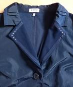 ERFO pracht donkerblauw, deels fleece, jasje, maat 44 46, Maat 42/44 (L), Zo goed als nieuw, Jasje, Verzenden