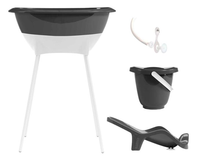 Baby badset van het merk Luma, kleur gray/white., Kinderen en Baby's, Badjes en Verzorging, Gebruikt, Overige typen, Ophalen