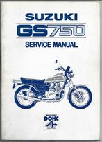 Suzuki GS750 Service Manual 1976 (615s) motor, Motoren, Handleidingen en Instructieboekjes, Suzuki