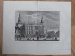 39 / Stadhuis Aken Unieke " Avant le lettre " uitgave, Antiek en Kunst, Kunst | Etsen en Gravures, Ophalen of Verzenden