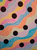 oliestift op canvas, Antiek en Kunst, Kunst | Schilderijen | Abstract, Ophalen