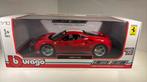 Ferrari 488 gtb Bburago 1.18, Hobby en Vrije tijd, Modelauto's | 1:18, Ophalen of Verzenden, Bburago, A, A