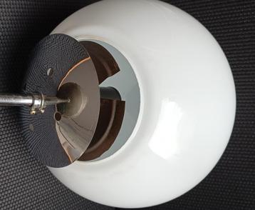 schoollamp (GEHEEL nog originele  hanglamp/pendellamp 60'/er beschikbaar voor biedingen