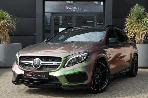 Mercedes-Benz GLA AMG 45 4MATIC Stuff2 420pk Panoramadak/Sto, Auto's, Mercedes-Benz, Bedrijf, Te koop, GLA, 4x4, ABS, Achteruitrijcamera