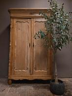 Grenen biedermeier meidenkastje kledingkast bezorgen mogelij, Ophalen of Verzenden