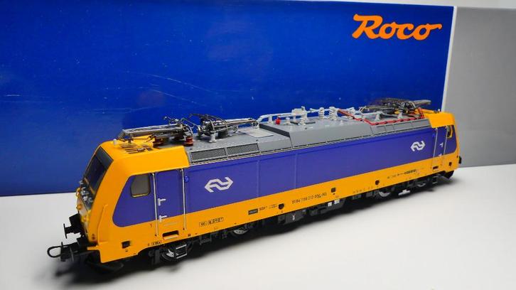 Roco H0 E loc NS BR 186 012-8 Traxx ovp 70653, Hobby en Vrije tijd, Modeltreinen | H0, Zo goed als nieuw, Locomotief, Gelijkstroom