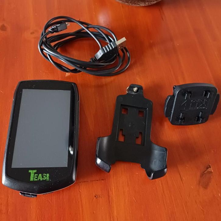 Teasi navigatiesysteem voor fiets of wandelen., Fietsen en Brommers, Fietsaccessoires | Fietscomputers, Zo goed als nieuw, Ophalen of Verzenden