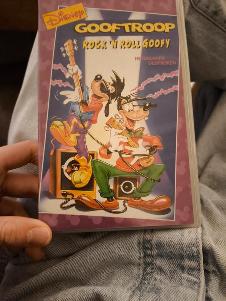Goof Troop Rock'n Roll Goofy VHS - Mint Conditie, Cd's en Dvd's, VHS | Film, Ophalen of Verzenden