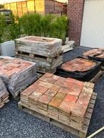 Lot antieke terracotta tegels Voor info graag BELLEN, Ophalen