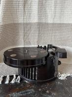 Philips grammofoon 952A hoedendoos mét versterker bakeliet, Antiek en Kunst, Ophalen of Verzenden
